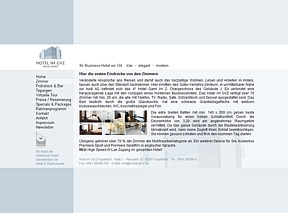 Webpräsenz des Hotel im GVZ in Ingolstadt